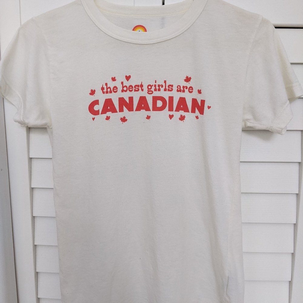 "The Best Girls Are Canadian" t-shirt